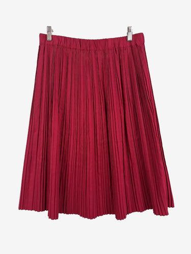 Gorman Mulberry Pleated Midi Skirt Size 14