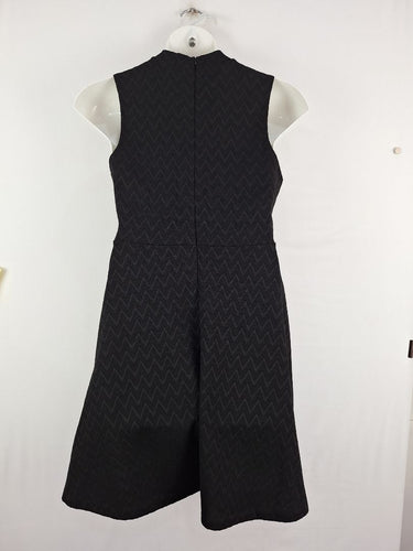 Second-Hand - Stella Chevron Swing Midi Dress Size 14 - SwapUp