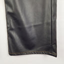 Second-Hand - Just Cavalli Slim Faux Leather Contrast Stitch Pants Size 14 - SwapUp