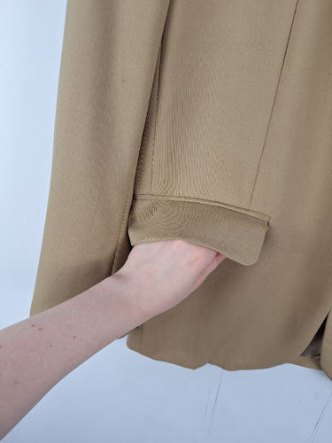 Second-Hand - Arket Camel Single Button Blazer Size 8 - SwapUp