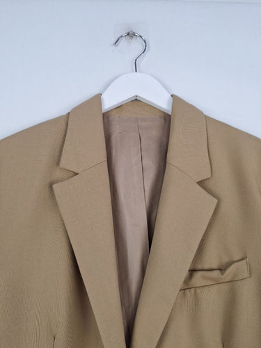 Second-Hand - Arket Camel Single Button Blazer Size 8 - SwapUp