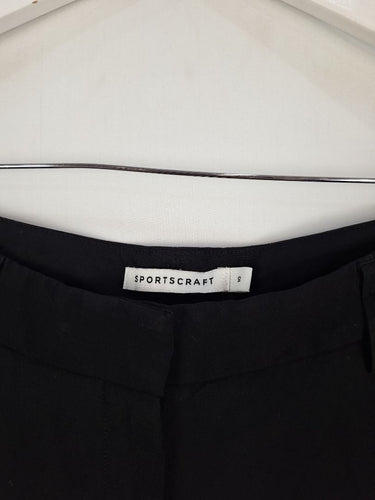 Second-Hand - Sportscraft Essential Black Tailored Pants Size 10 - SwapUp