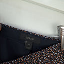 Second-Hand - J.Crew Mini Speckled Navy Pleated Skirt Size 8 - SwapUp
