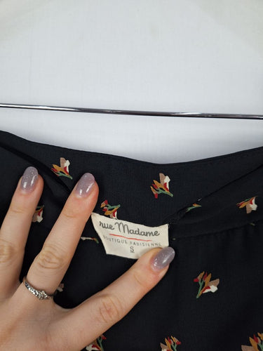 Second-Hand - Rue Madame Mini Bouquet Wrap Skirt Size S - SwapUp