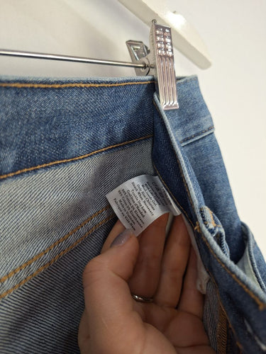 Second-Hand - Everlane High Rise Ankle Skinny Jeans Size 10 - SwapUp