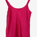 Second-Hand - Witchery Bubblegum Pink Silk Tank Top Size 10 - SwapUp