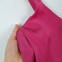 Second-Hand - Witchery Bubblegum Pink Silk Tank Top Size 10 - SwapUp