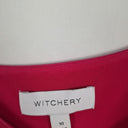 Second-Hand - Witchery Bubblegum Pink Silk Tank Top Size 10 - SwapUp