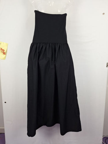 Second-Hand - & Other Stories Liquorice Drop Waist Strapless Dress Size M - SwapUp