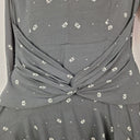Second-Hand - Lover Tulip Front Twist Flirty Mini Dress Size 12 - SwapUp