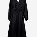 Second-Hand - Bohemian Traders Linen Twist Front Everyday Dress Size M - SwapUp