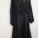 Second-Hand - Bohemian Traders Linen Twist Front Everyday Dress Size M - SwapUp