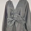 Second-Hand - Bohemian Traders Linen Twist Front Everyday Dress Size M - SwapUp