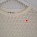 Second-Hand - Kenzo Semi Sheer Petal Mesh Top Size M - SwapUp