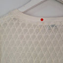 Second-Hand - Kenzo Semi Sheer Petal Mesh Top Size M - SwapUp