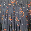 Second-Hand - Country Road Ring Patterned Pleated Skirt Size 6 - SwapUp