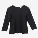 Second-Hand - Seed Black Textured Top Size XS - SwapUp