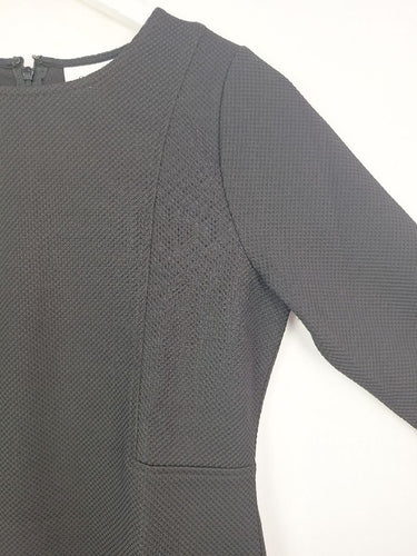 Second-Hand - Seed Black Textured Top Size XS - SwapUp