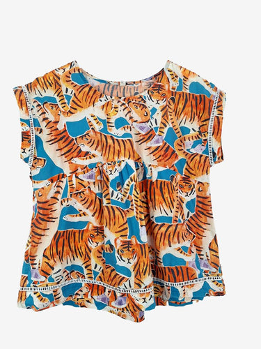Gorman Breezy Tiger Top Size 8