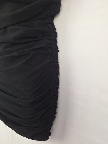 Second-Hand - Country Road Black Flirty Edgy Mini Dress Size XS - SwapUp