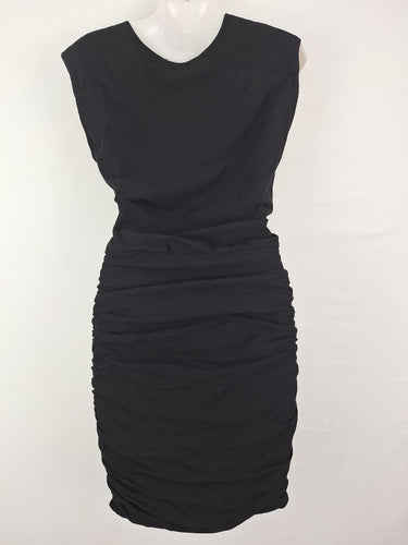 Second-Hand - Country Road Black Flirty Edgy Mini Dress Size XS - SwapUp