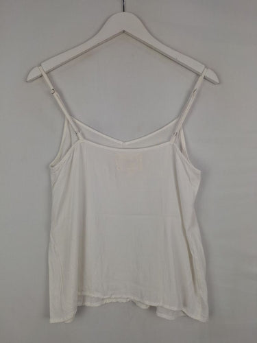 Second-Hand - Boho Bird Bright White Capsule Cami Top Size 14 - SwapUp