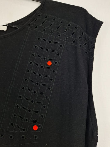 Second-Hand - Country Road Black Flirty Edgy Mini Dress Size XS - SwapUp