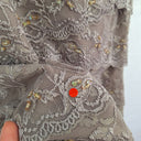 Second-Hand - Grace Hill Taupe Luxe Lace Midi Dress Size 10 - SwapUp