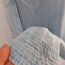Second-Hand - Blue Illusion Light Wash Grommet Breezy Mini Dress Size XL - SwapUp