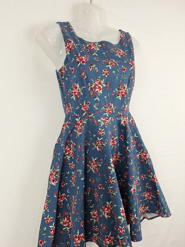 Second-Hand - Princess Highway Pink Bouquet A Line Dress Size 8 - SwapUp
