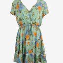 Second-Hand - Grace & Co Everyday Tie Waist Sun Dress Size 8 - SwapUp