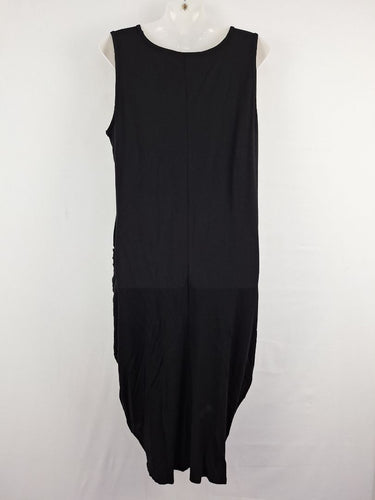 Second-Hand - Taking Shape Monochrome Balloon Style Midi Dress Size XS - SwapUp