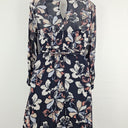 Second-Hand - Witchery Flowering Lilies High Neck Dress Size 6 - SwapUp