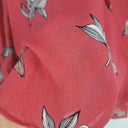 Second-Hand - Country Road Dusty Pink Tulip Printed Blouse Size 6 - SwapUp