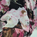 Second-Hand - Liz Jordan Seer Floral Blouse with Ruffled Neck Line Size 8 - SwapUp