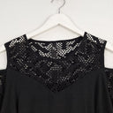 Second-Hand - Taking Shape Funky Netted Top Size XXS - SwapUp