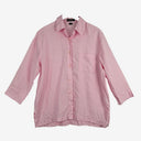 Second-Hand - Yarra Trail Sherbet Pink Boxy Linen Shirt Size 12 - SwapUp