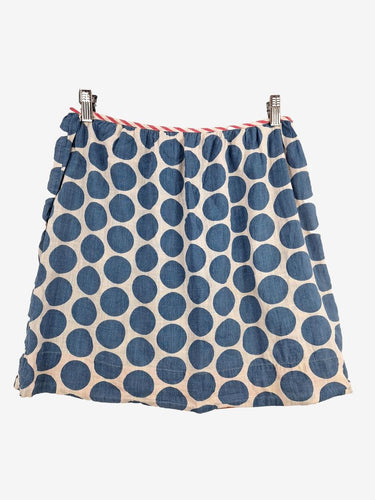 Gorman Contrast Trim Spotty Mini Skirt Size 10