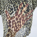 Second-Hand - Joey The Label Sheer Silk Wild Woman Top Size 10 - SwapUp