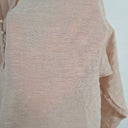 Second-Hand - Sisley Blush Flowy Oversized Top Size M - SwapUp