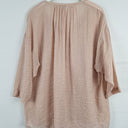 Second-Hand - Sisley Blush Flowy Oversized Top Size M - SwapUp