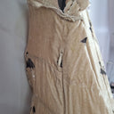 Second-Hand - Cooper Beige Crushed Velvet Flamingo Dress Size 6 - SwapUp