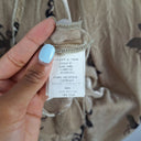 Second-Hand - Cooper Beige Crushed Velvet Flamingo Dress Size 6 - SwapUp
