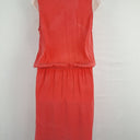 Second-Hand - Skin & Threads Flamingo Pink Silk Everyday Dress Size S - SwapUp