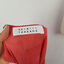 Second-Hand - Skin & Threads Flamingo Pink Silk Everyday Dress Size S - SwapUp