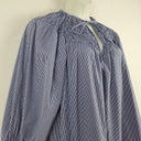 Second-Hand - Kinney Blue Micro Gingham Babydoll Dress Size M - SwapUp