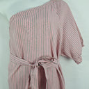 Second-Hand - Adrift Beverley Hills Linen One Shoulder Dress Size XXL - SwapUp