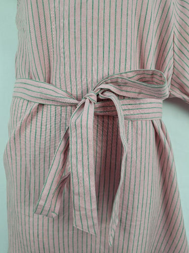 Second-Hand - Adrift Beverley Hills Linen One Shoulder Dress Size XXL - SwapUp