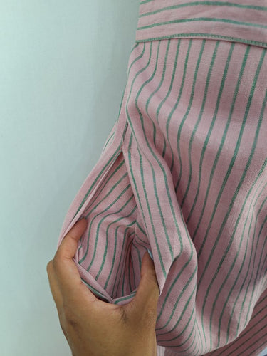 Second-Hand - Adrift Beverley Hills Linen One Shoulder Dress Size XXL - SwapUp