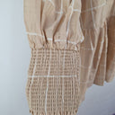 Second-Hand - Zoe Kratzmann Cashew Drop Waist Check Mini Dress Size M - SwapUp
